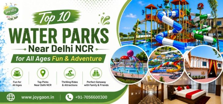 Top 10 Water Parks Near Delhi NCR for for All Ages Fun & Adventure